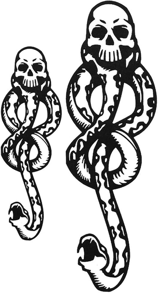 Snake Temporary Tattoo for Halloween,Costume Accessories and Parties(6 PCS Small,4 PCS Large) | Amazon (US)