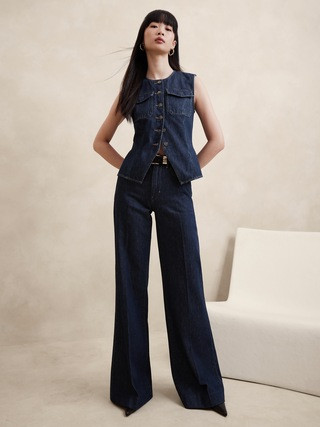 The Wide-Leg Trouser Jean | Banana Republic (US)
