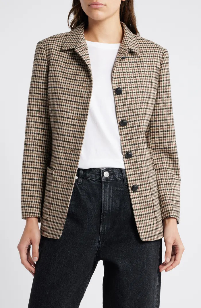 rag & bone Drew Houndstooth Blazer | Nordstrom | Nordstrom