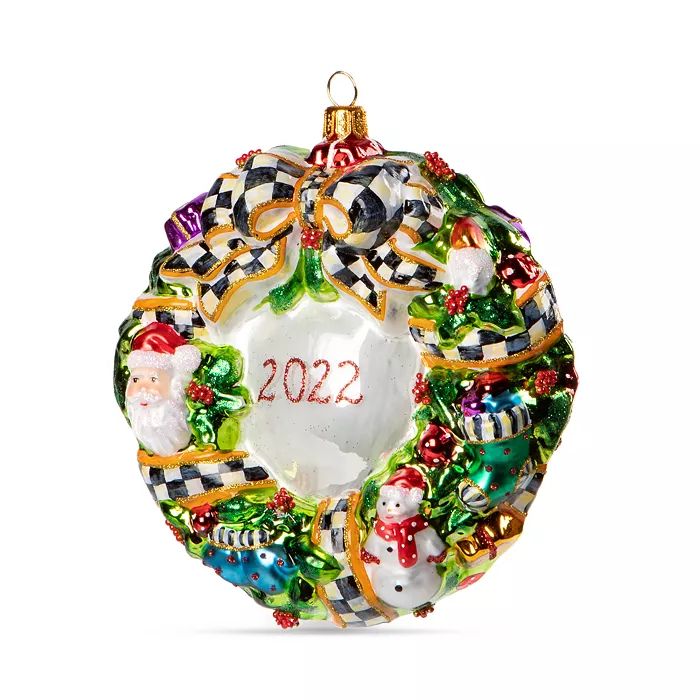 Glass 2022 Wreath Ornament | Bloomingdale's (US)