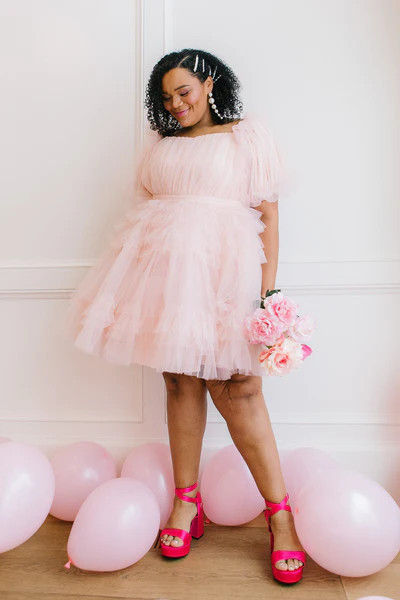 Pixie Dress in Blush | Ivy City Co