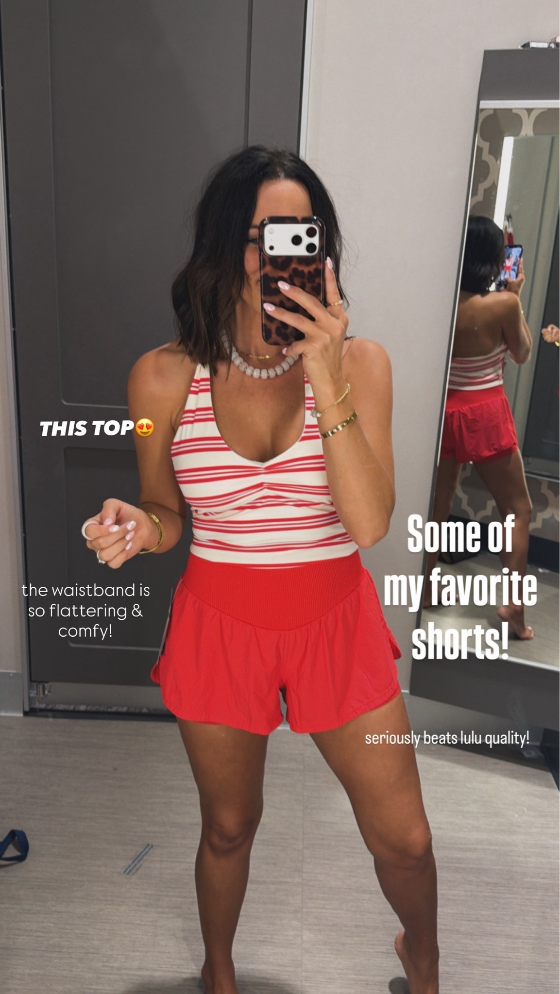 Patriotic but make it cute ❤️🤍 This Target set is giving all the 4th of July vibes, and I know I’ll be reaching for it all summer long. The athletic shorts are so comfy, and the striped top makes it look effortlessly put together.

Wearing Size XS.
5’3” for reference.

#targetstyle #targetfinds #4thofjulyoutfit #redwhiteandblue #summerstyle #targetfashion #affordablestyle #ltkstyle

#LTKSeasonal