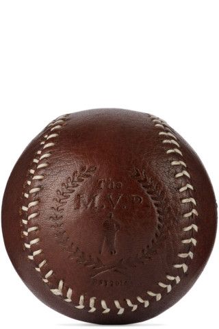 Modest Vintage Player - Brown Leather Retro Heritage Baseball | SSENSE