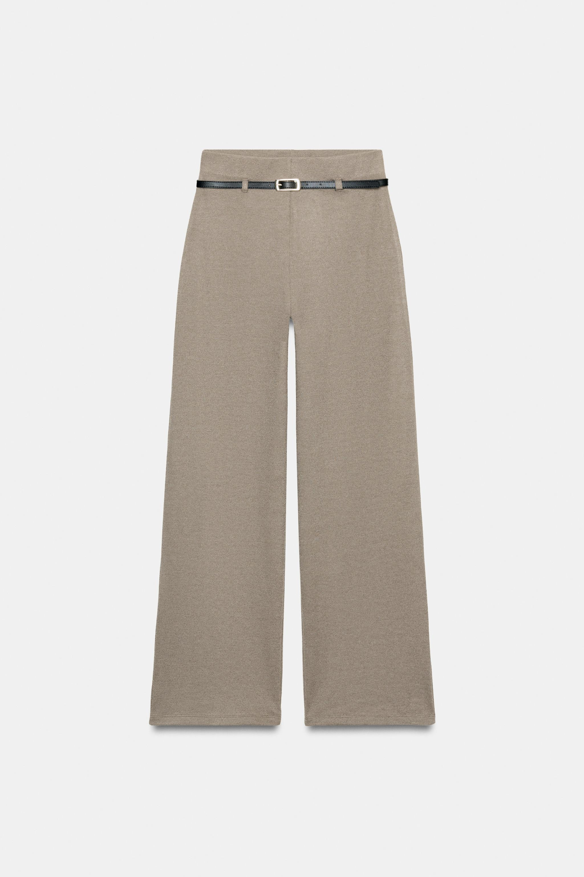 PALAZZO TROUSERS WITH BELT | Zara UK
