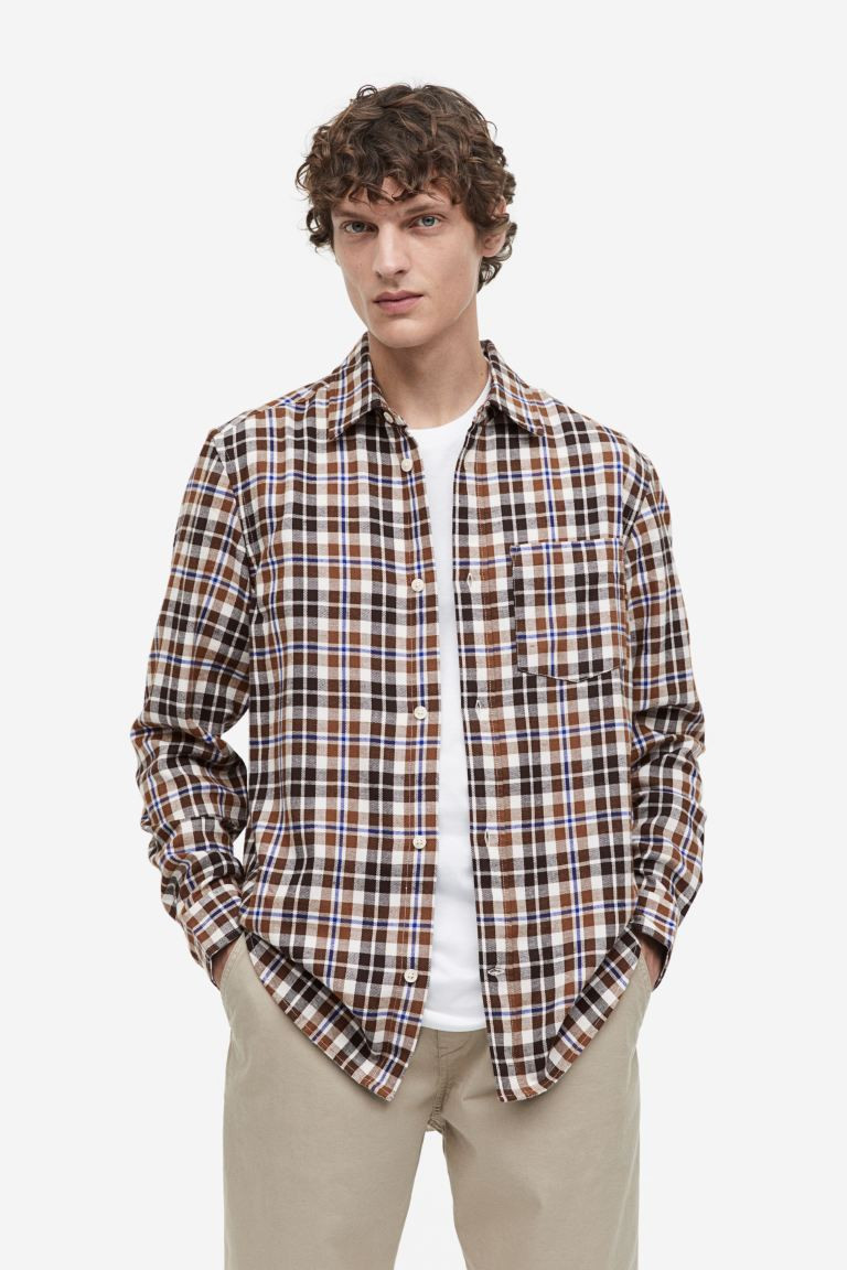 Regular Fit Flannel Shirt | H&M (US + CA)