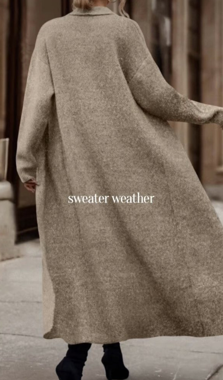 A great way to wear a sweater this season is with a coatigan. It’s a cozy mix between a coat and a cardigan. It’s so comfortable and the perfect lightweight layer to add to your outfit without the bulk of a full coat. Ideal for casual weekend looks, it can also elevate anything from workwear to date night outfits, making it a versatile staple for the season. 

 #LTKSeasonal #LTKStyleTip #LTKWorkwear