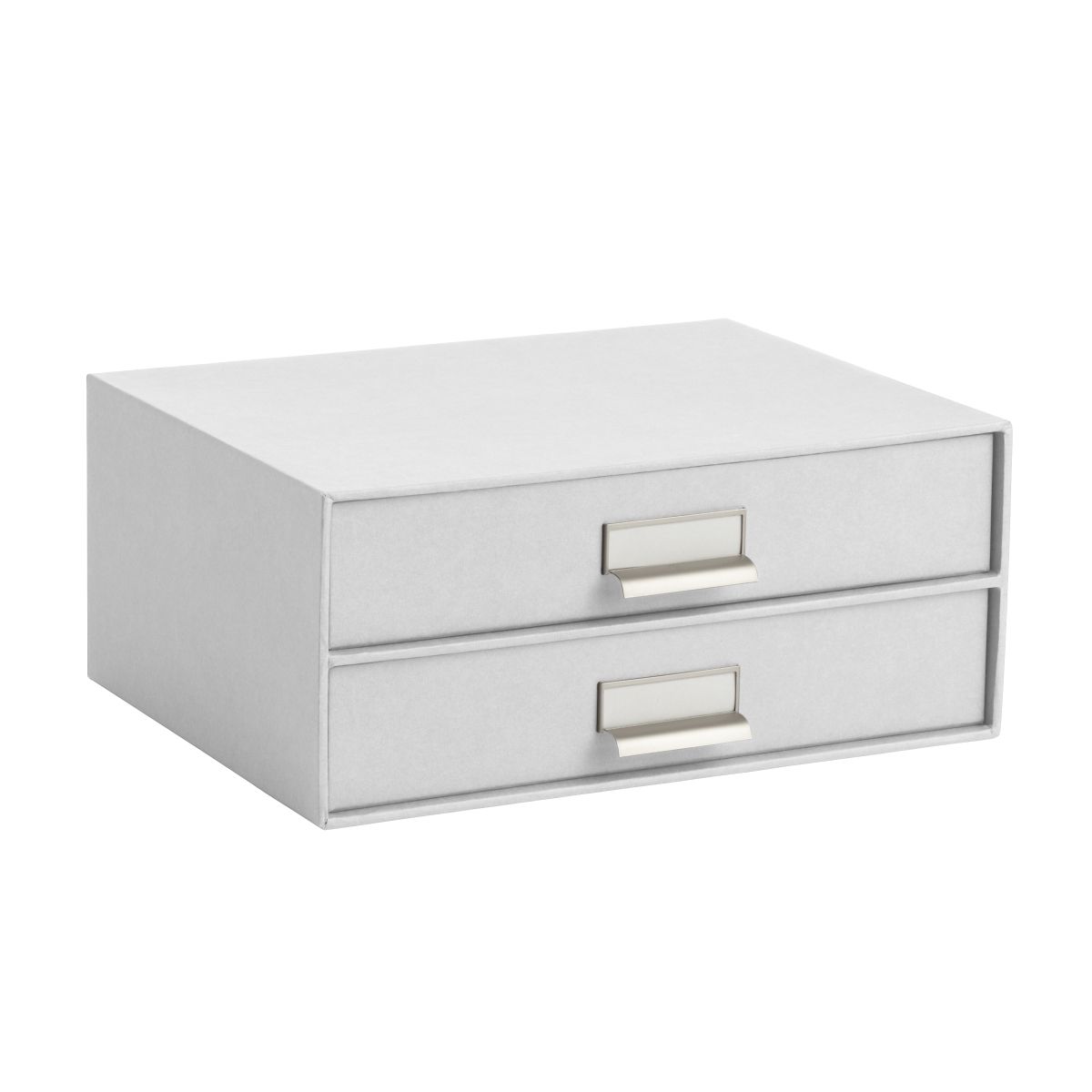 Bigso Stockholm Paper Drawers Grey | The Container Store