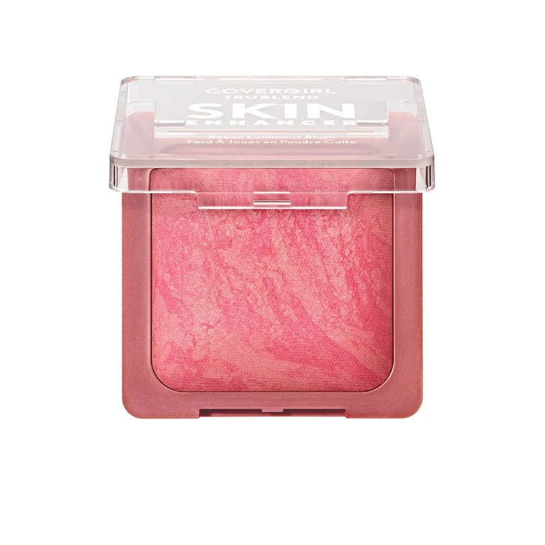 COVERGIRL TruBlend Skin Enhancer Baked Luminous Blush, 400 Please Please Pink, 0.28oz | Walmart (US)