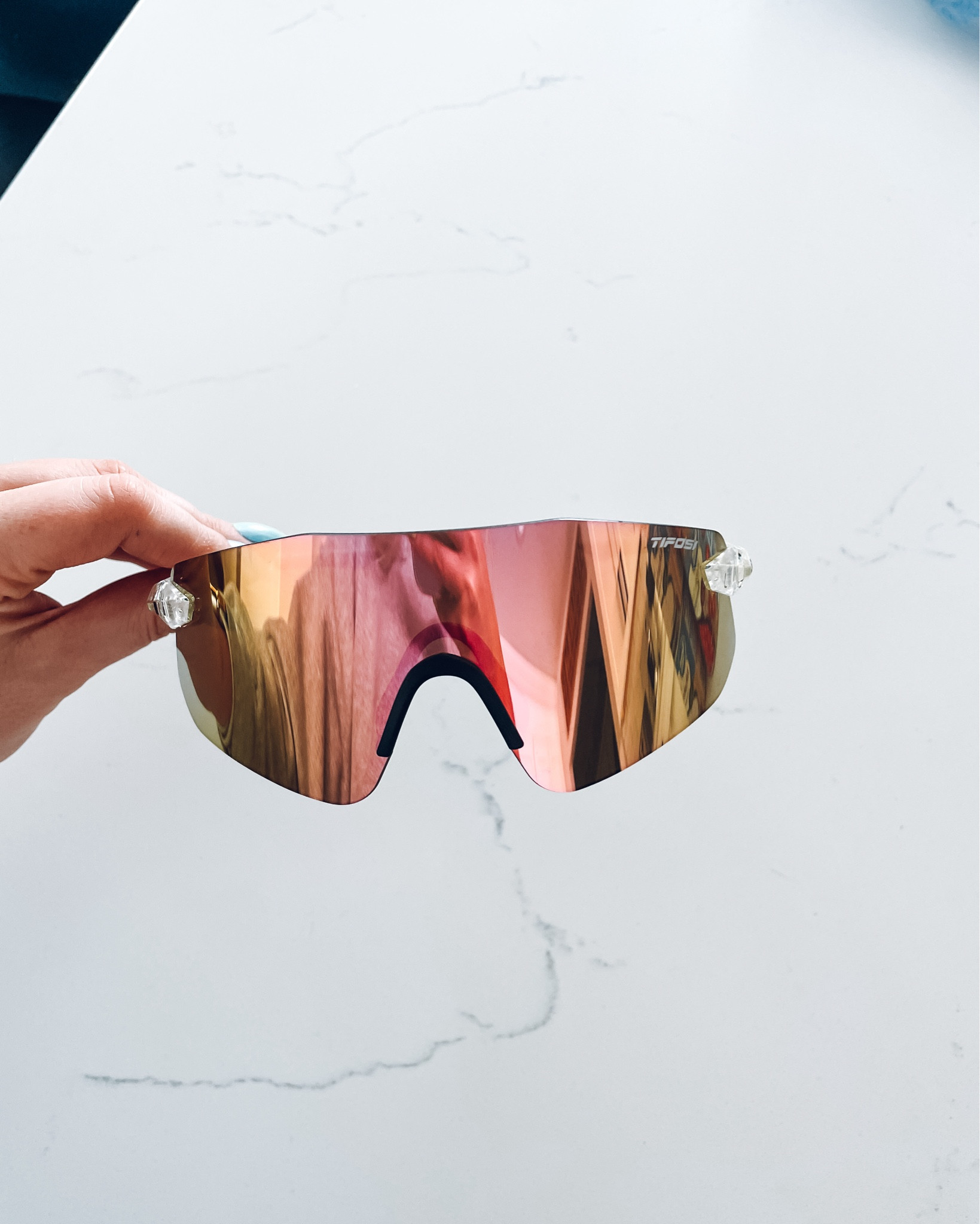 new running sunglasses!! they stay on your face well and wrap around so sun doesn’t come in from the air either! they’re water/sweat proof and comfortable! more colors! 

| sport sunglasses | running sunglasses | cycling sunglasses 

#LTKfitness #LTKActive