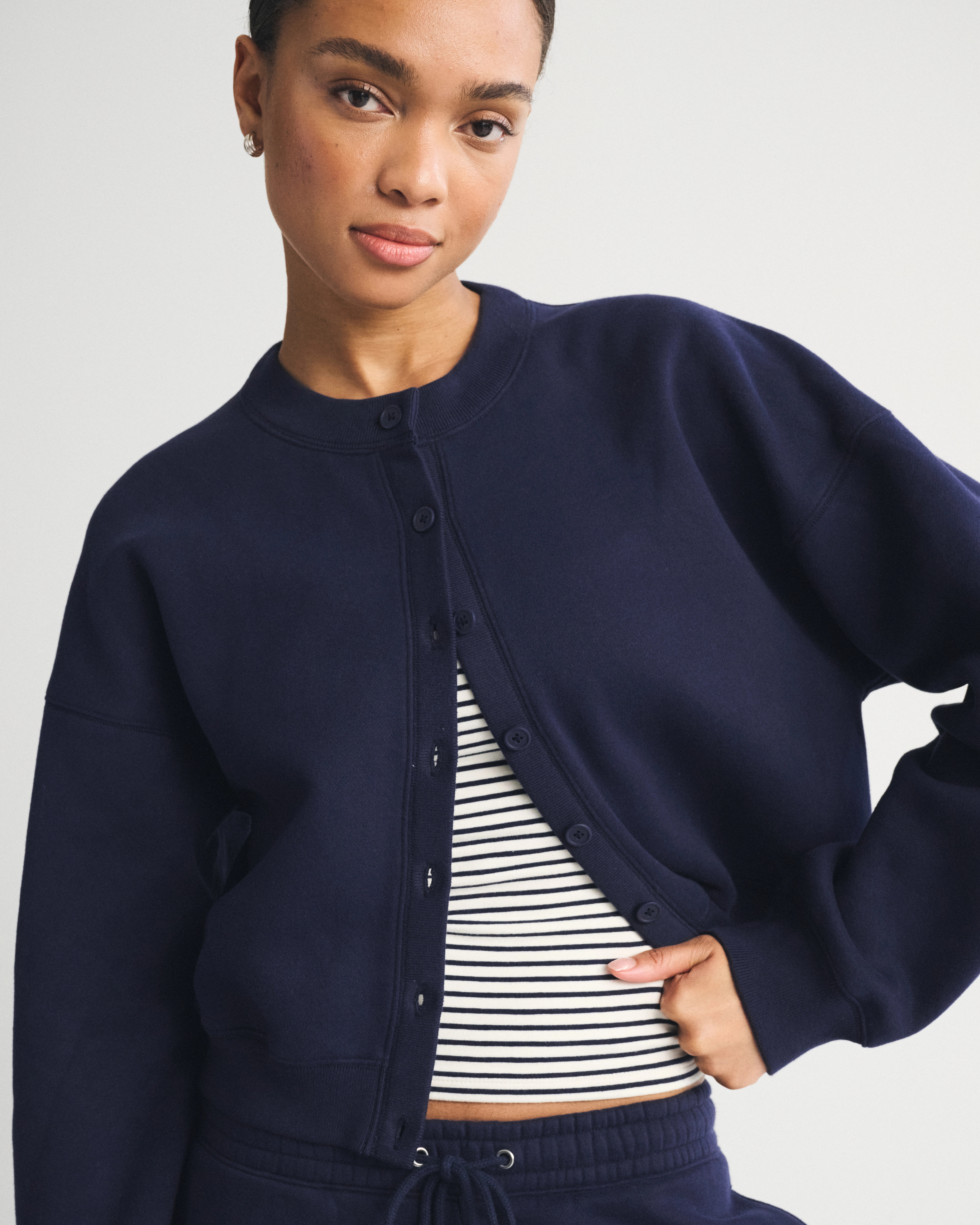 Sunday Shrunken Cardigan | Abercrombie & Fitch (US)