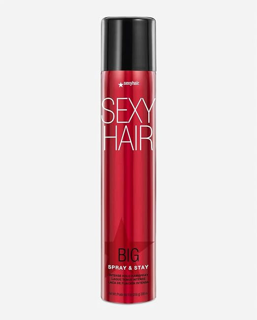 SexyHair Big Spray & Stay Intense Hold Hairspray | Extreme Hold and Shine | Up to 72 Hour Humidit... | Amazon (US)