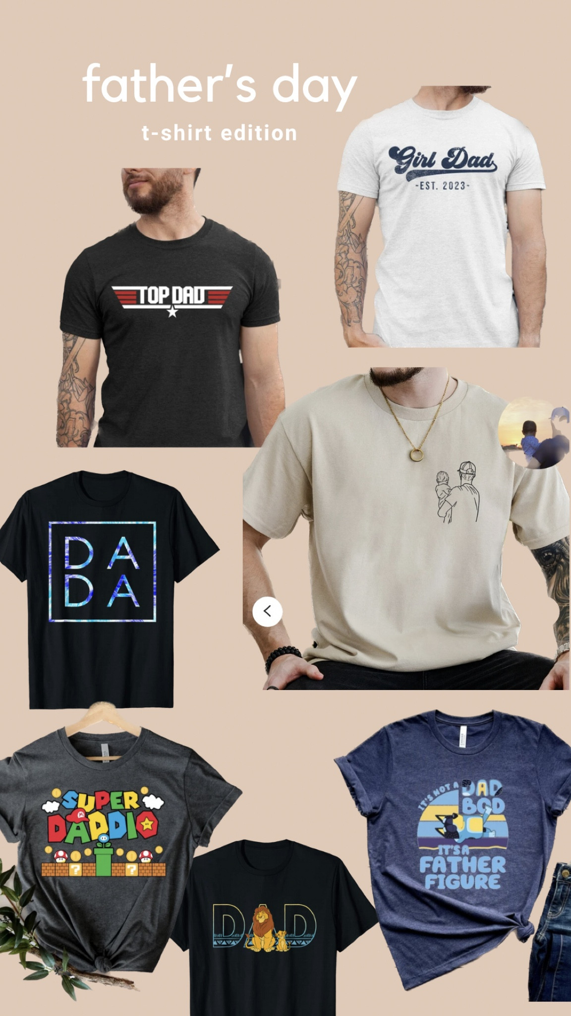Gift guide for Father’s Day t-shirts! 

#LTKfamily #LTKmens #LTKGiftGuide