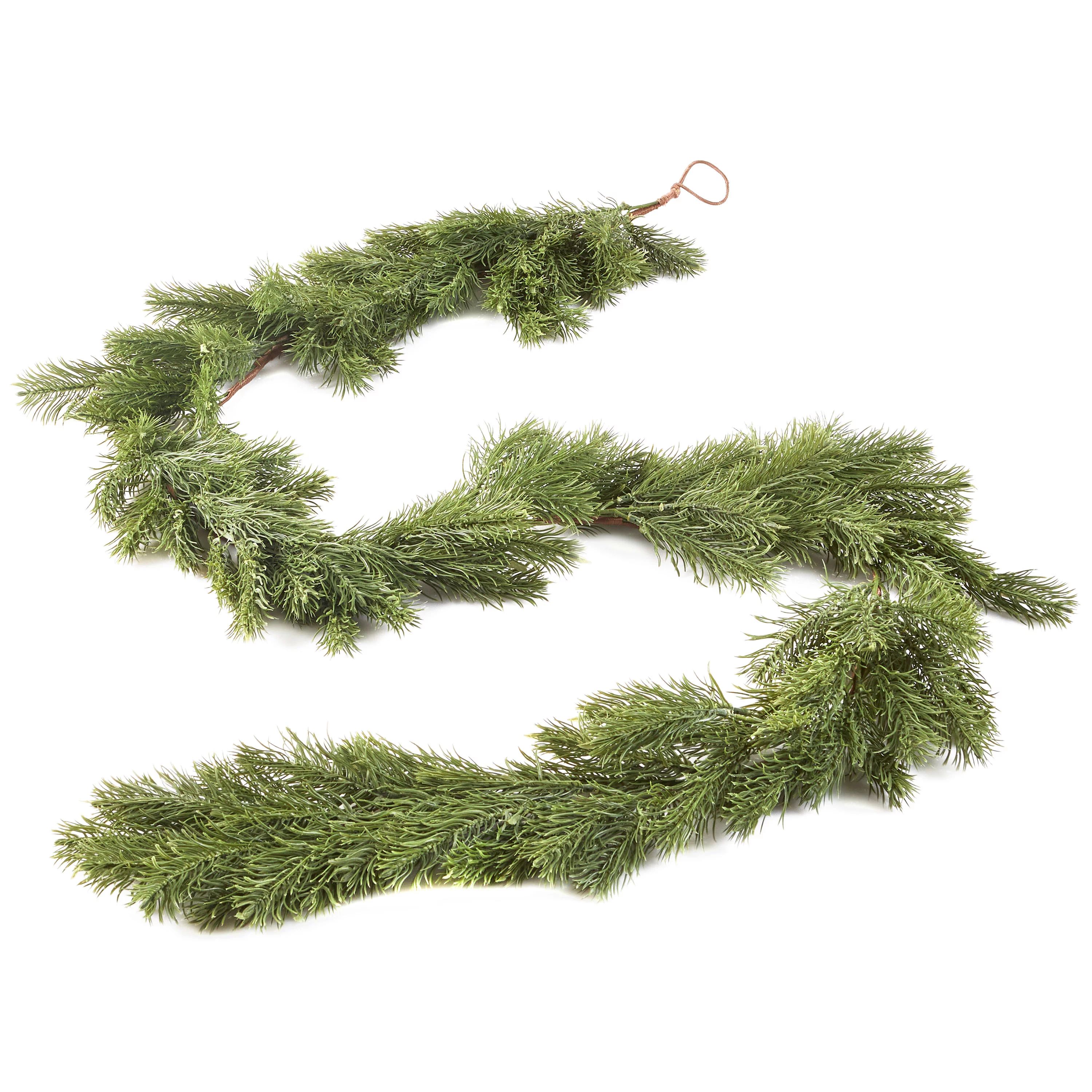 Holiday Time Greenery Christmas Garland, 6 Foot | Walmart (US)