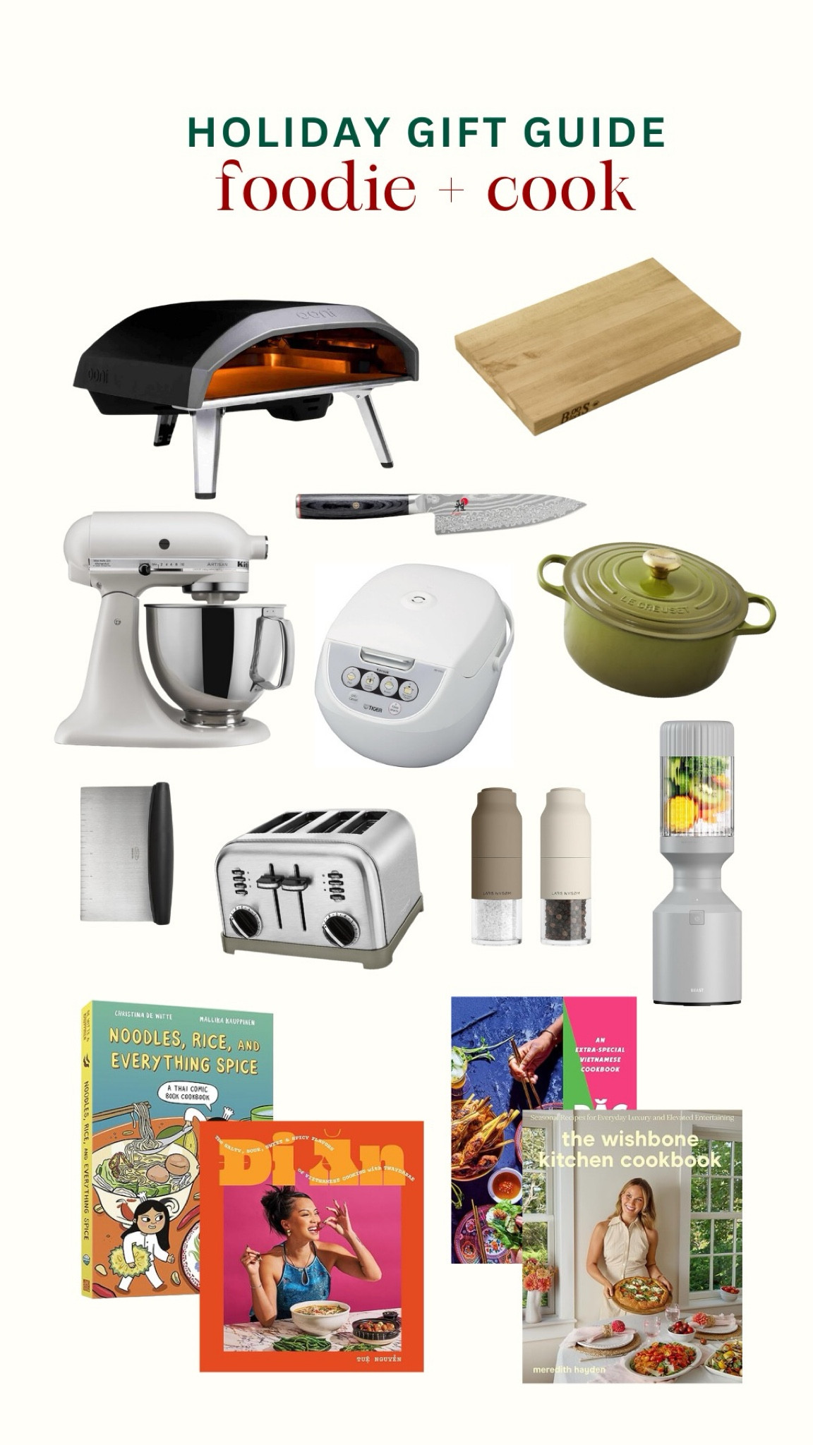 🎁 gift guide 🎁 foodie + cook edition 

#LTKGiftGuide #LTKHome #LTKHoliday