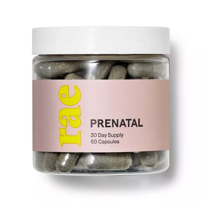 Rae Prenatal Dietary Supplement Capsules - 60ct | Target