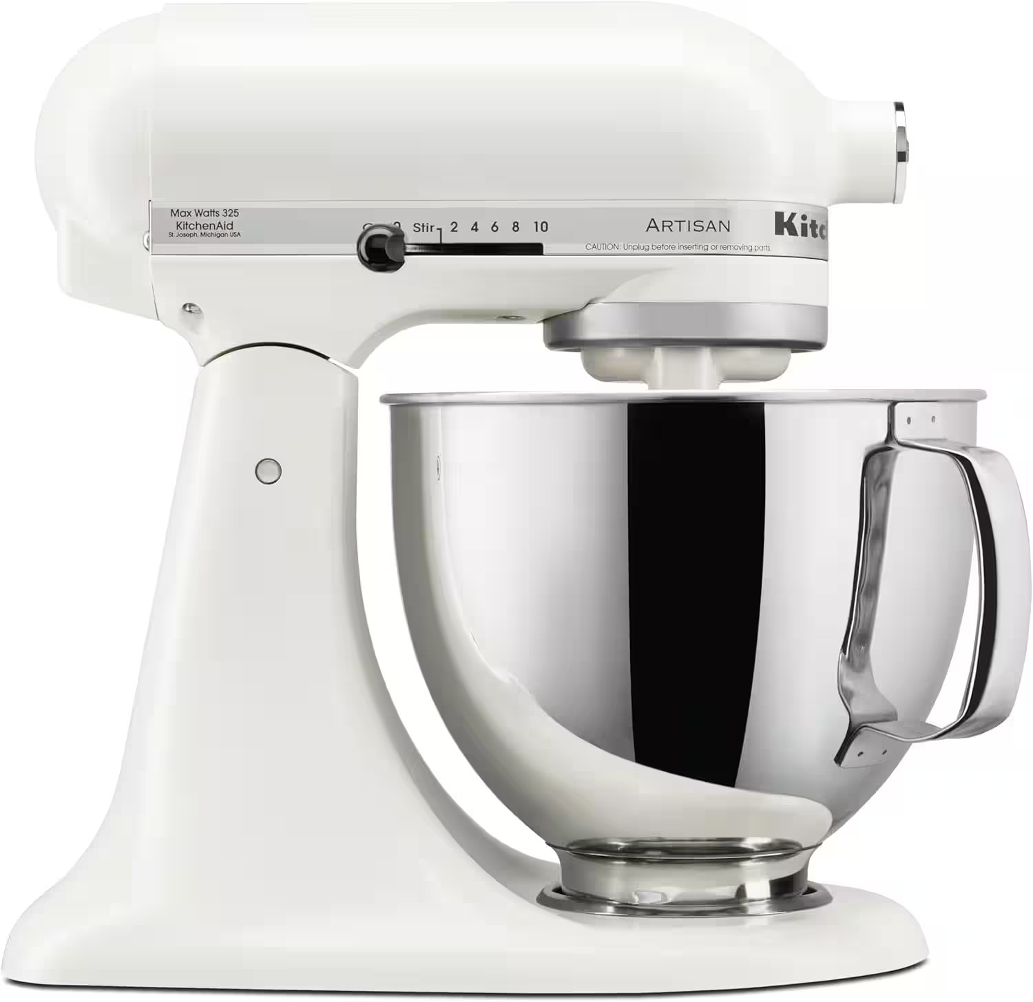 KitchenAid - Artisan Series 5-Quart Tilt-Head Stand Mixer - Porcelain White | Best Buy U.S.