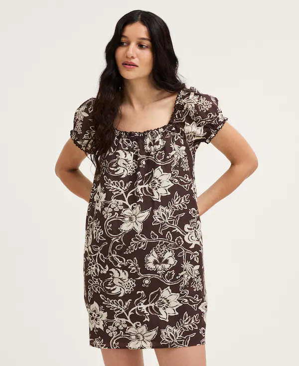 The Chateau Mini Dress | Madewell