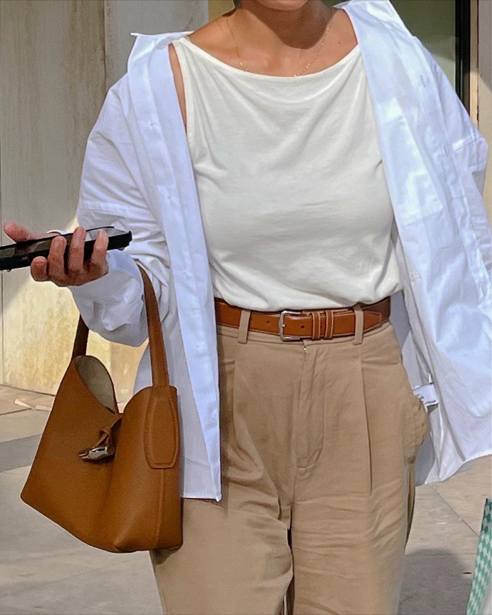 casual layered look from Cannes 🤎 

#LTKstyletip