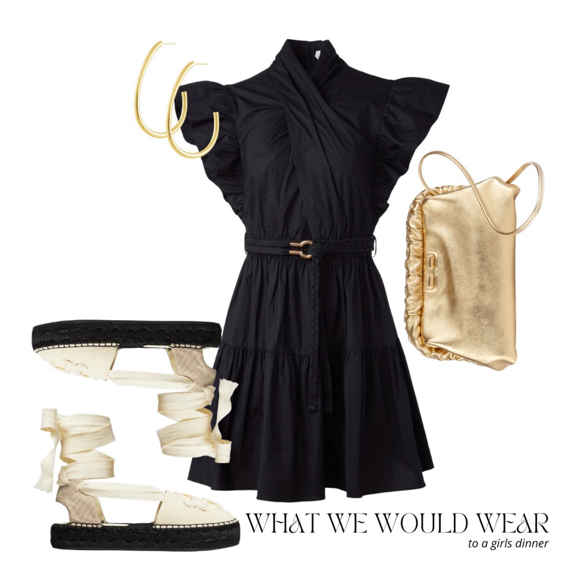 Spring girls night outfit 