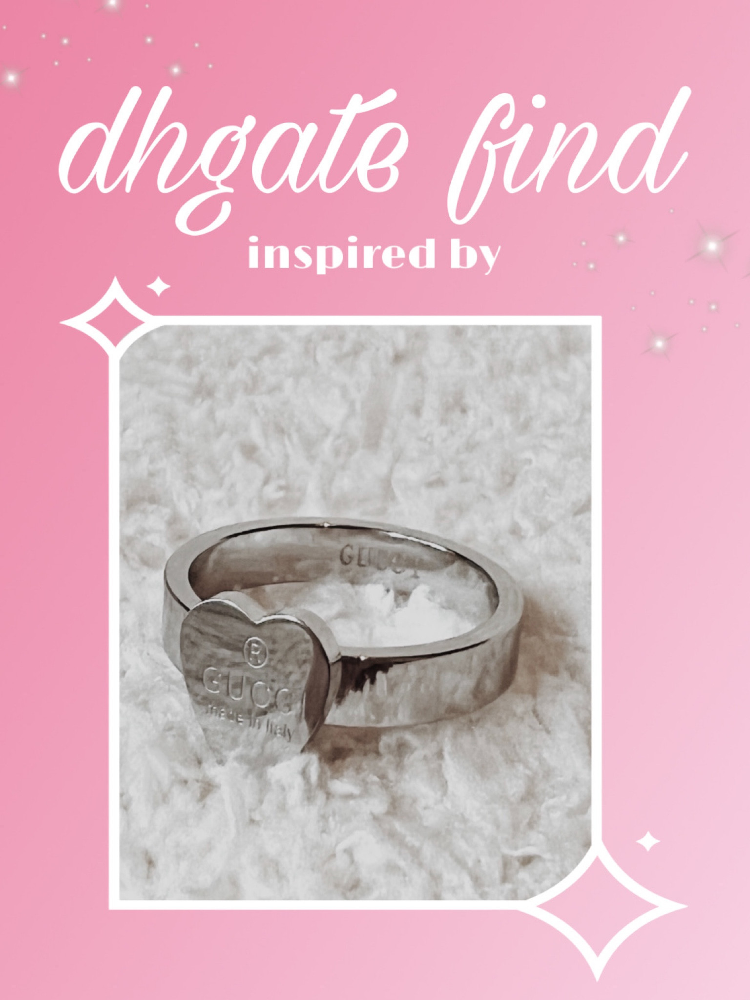 gucci heart ring ˖ ࣪⭑

#LTKbeauty