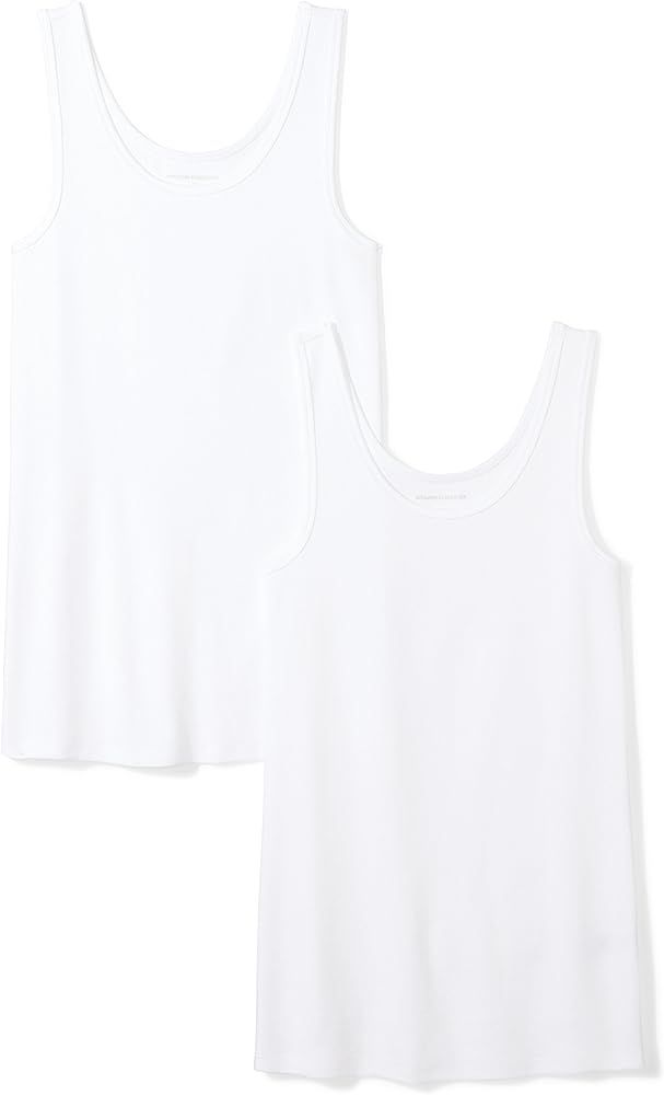 Amazon Essentials Women's 2-Pack Slim-Fit Tank | Amazon (US)