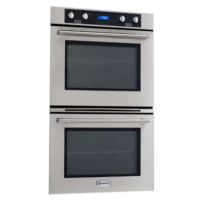 30" - Self Cleaning Electric Double Wall Oven | Wayfair North America