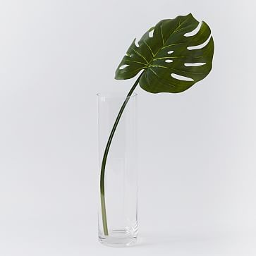Monstera Leaf,Green, 31.5' | West Elm (US)