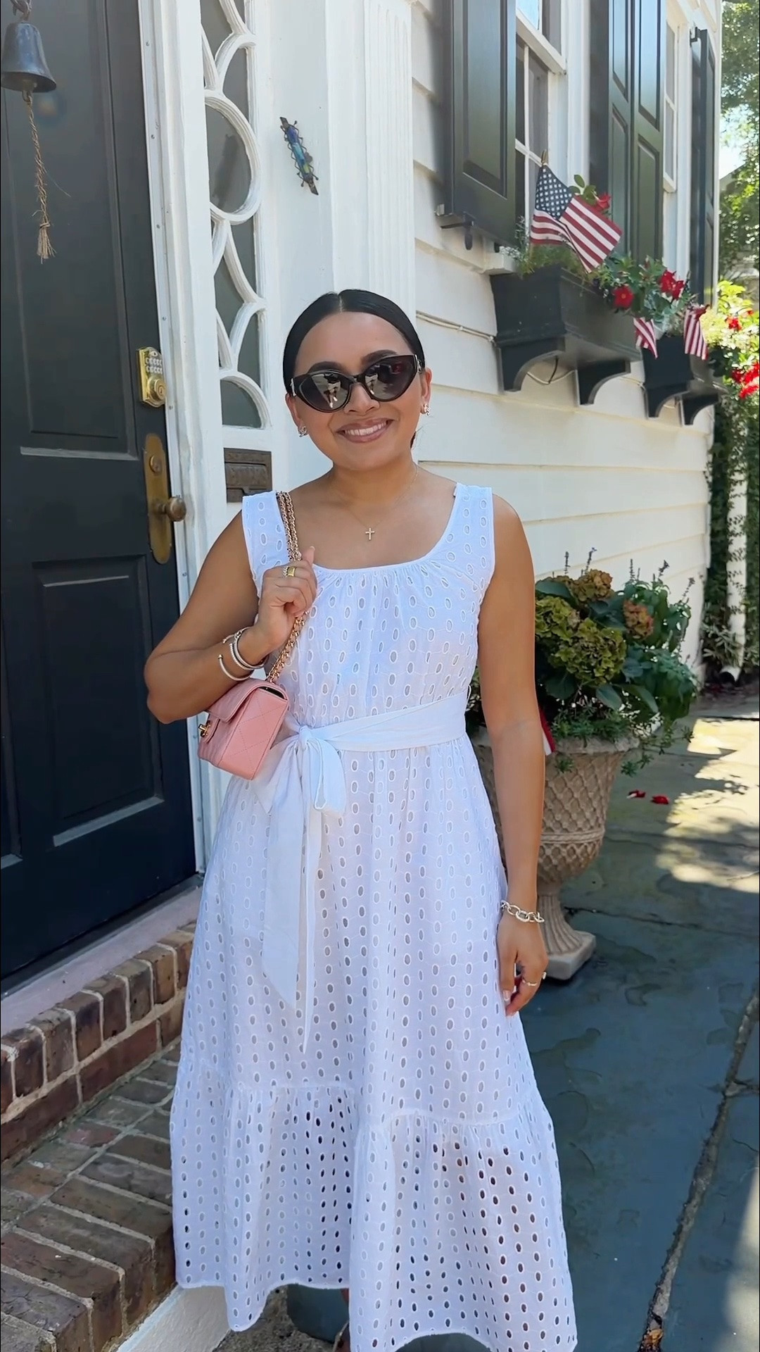 What I wore in Charleston!
Dress size 00 regular TTS - I took in the straps with the stichy tool!
Gold sandals size 5 TTS

#LTKgrwm #LTKPetite #LTKSaleAlert