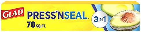 Glad Press'n Seal Plastic Food Wrap - 70 Square Foot Roll (Package May Vary) | Amazon (US)
