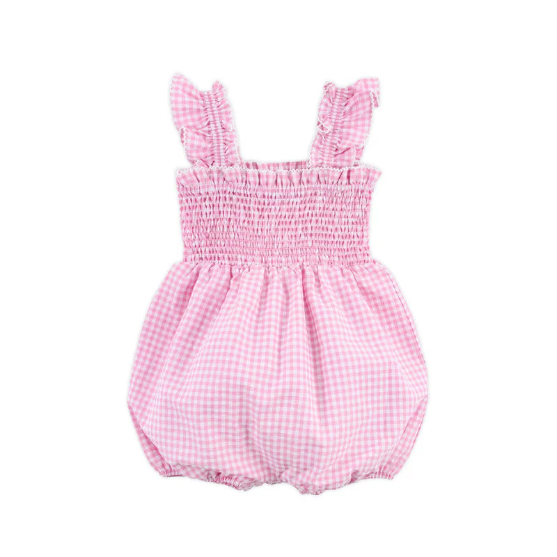 Light Pink Gingham Willow Bubble | Classic Whimsy