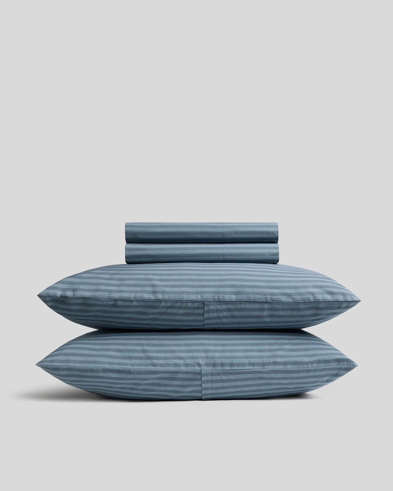 Percale Sheet Set - Dusk Stripe F/Q | Parachute