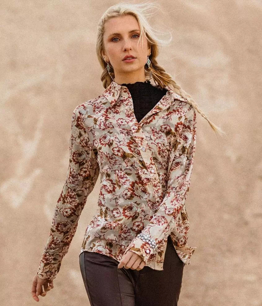 Floral Chiffon Blouse | Buckle