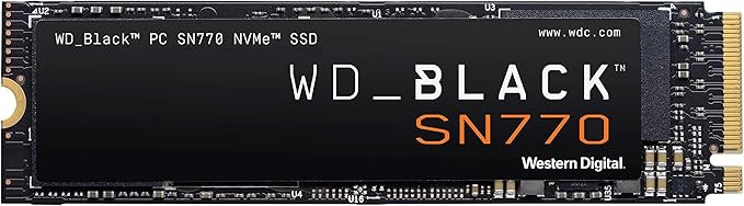 WD_BLACK 1TB SN770 NVMe Internal Gaming SSD Solid State Drive - Gen4 PCIe, M.2 2280, Up to 5,150 ... | Amazon (US)