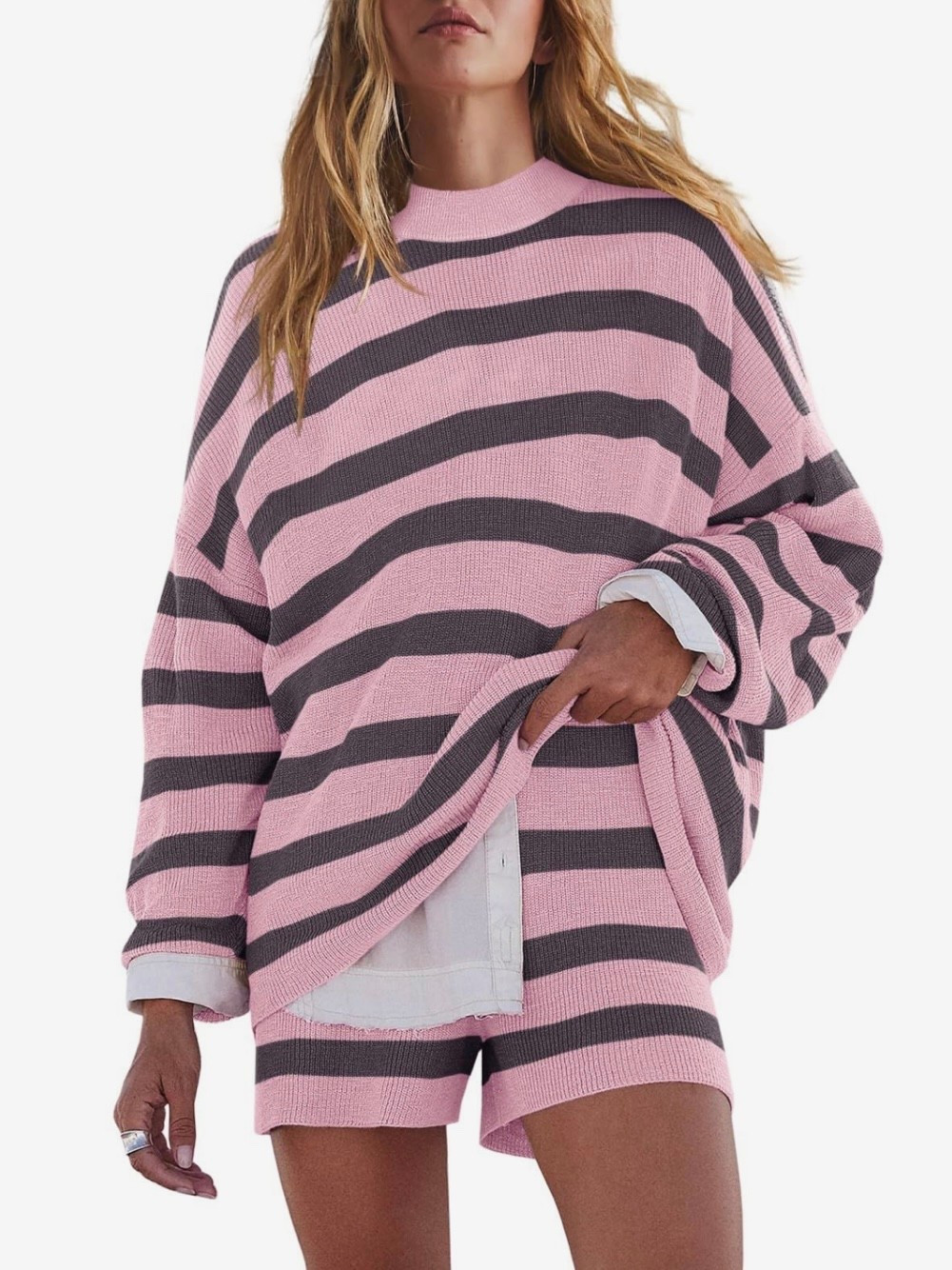 Pink and cream - casual chic - two piece lounge set. Love love love!!! #freepeopledupe #summeroutfit #twopiece #pinkandcream #casualfit #casualchic #everydaystyle

#LTKU #LTKSeasonal #LTKStyleTip