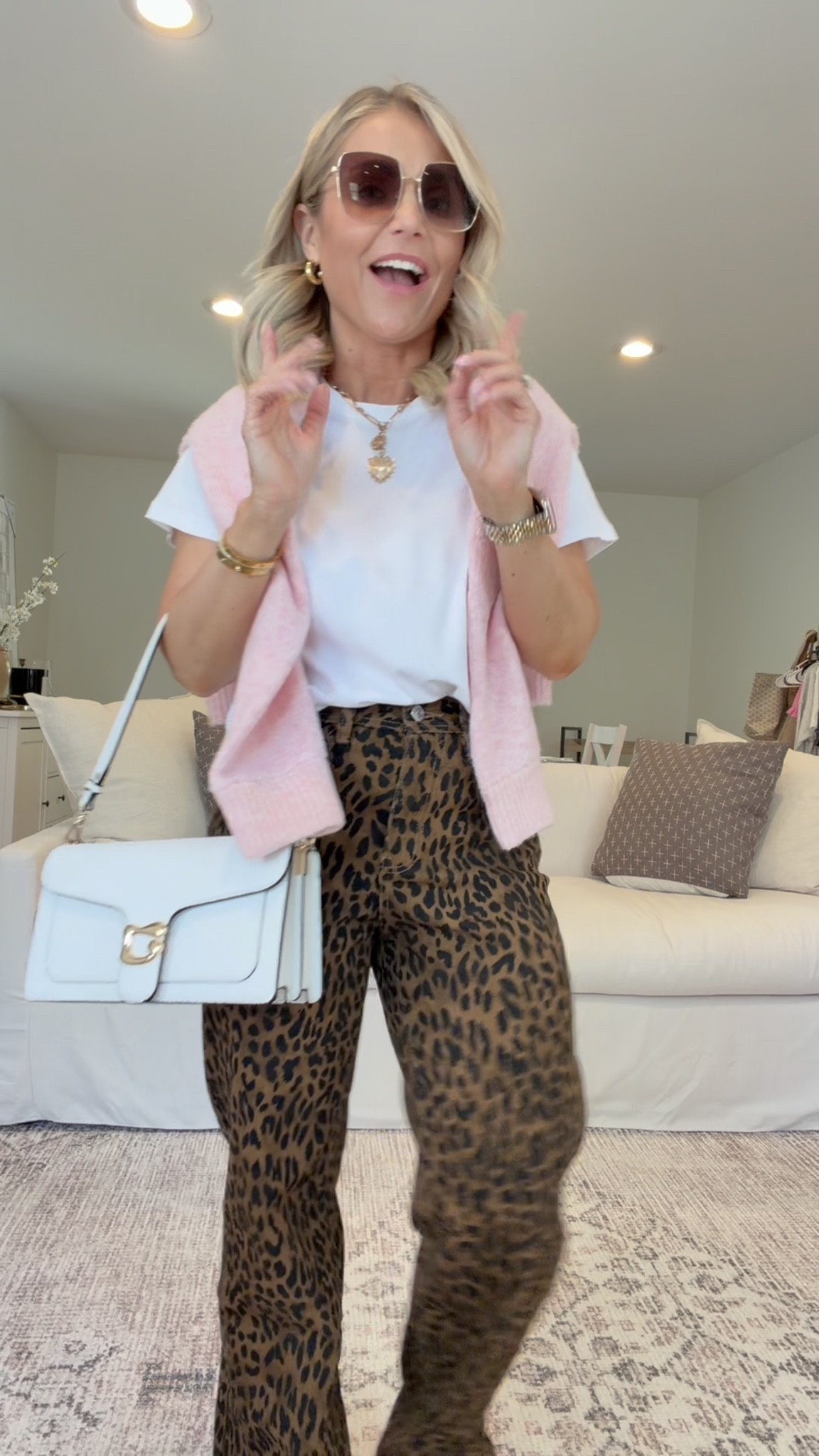 Pinterest Outfit Inspo! Loving how this look I recreated with all Amazon pieces came together! Perfect for spring🌸


Pinterest outfit, Pinterest inspo, spring outfits 2026, leopard pants, spring style, petite style, midsize fashion, Amazon finds, Amazon fashion, Amazon outfit idea 

#LTKMidsize #LTKPetite #LTKootd