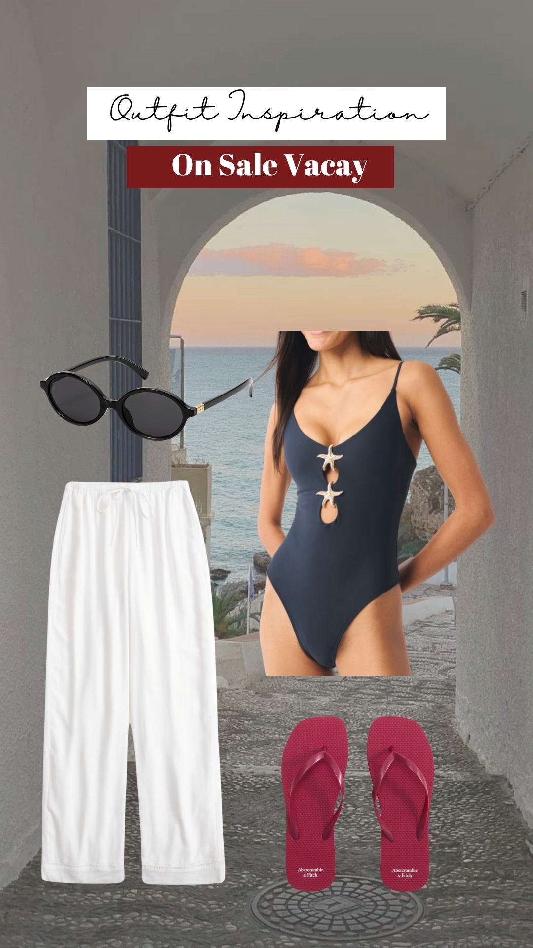 Abercrombie last day 20% off + 15% off code AFSUMMER. The cutest one piece swimsuit. Size up 1. Beach outfit

#LTKTravel