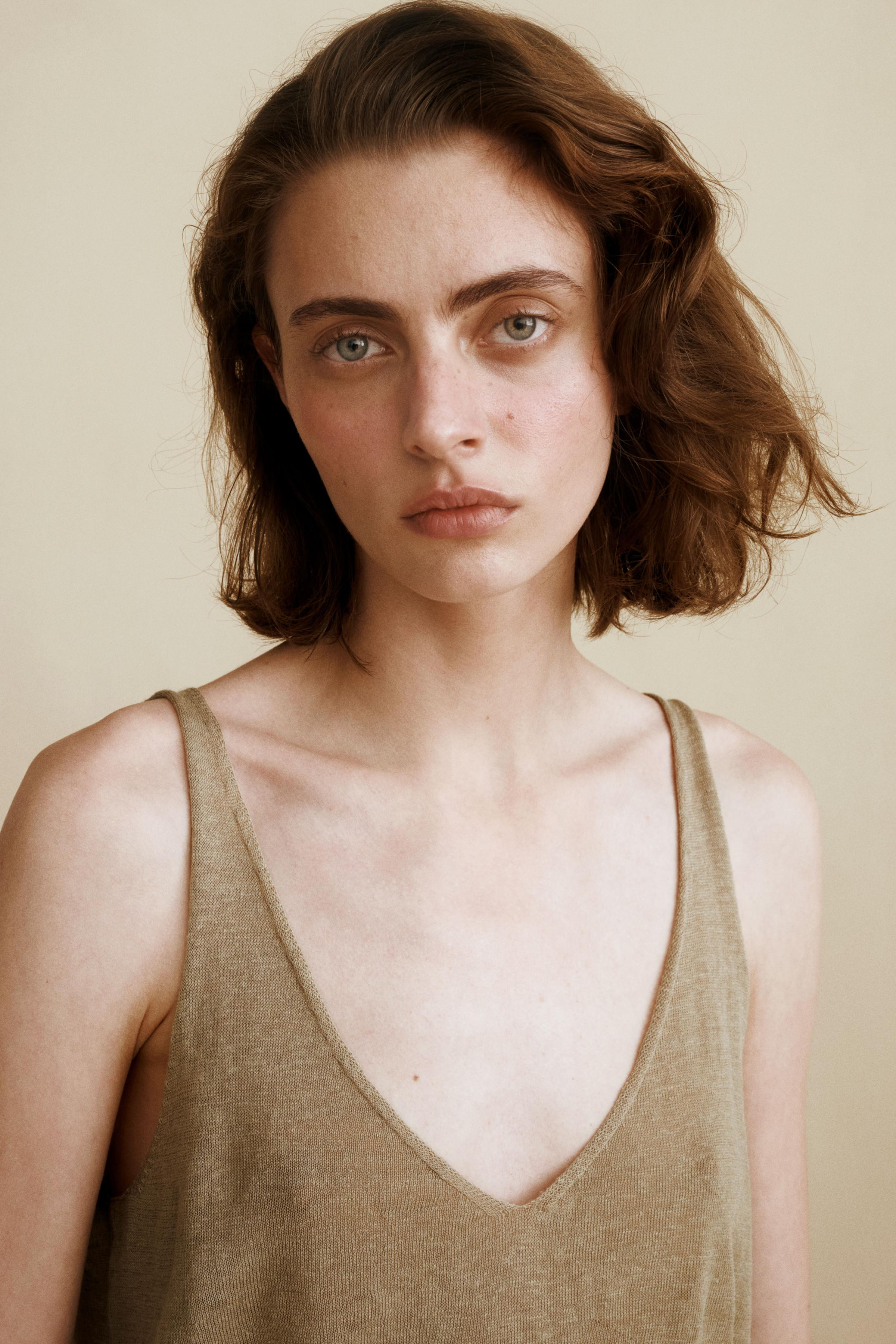KNIT STRAPPY TOP CREATED BY CARAMEL LONDON X ZARA | Zara US