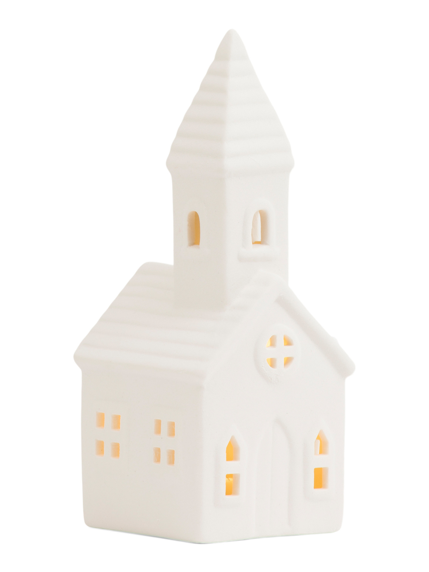 Led Matte Ceramic Church | Pillows & Decor | Marshalls | Marshalls