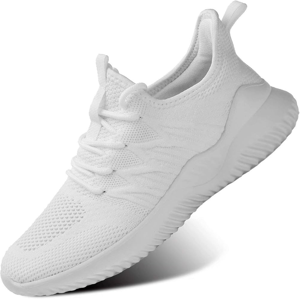 KEEZMZ Womens Ladies Walking Running Shoes Slip On Lightweight Casual Tennis Sneakers Clothes Shoes | Amazon (US)