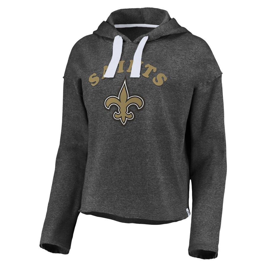 Women's New Orleans Saints Fanatics Branded Heathered Charcoal Historic Logo Sport Resort Vintage... | NFL Shop