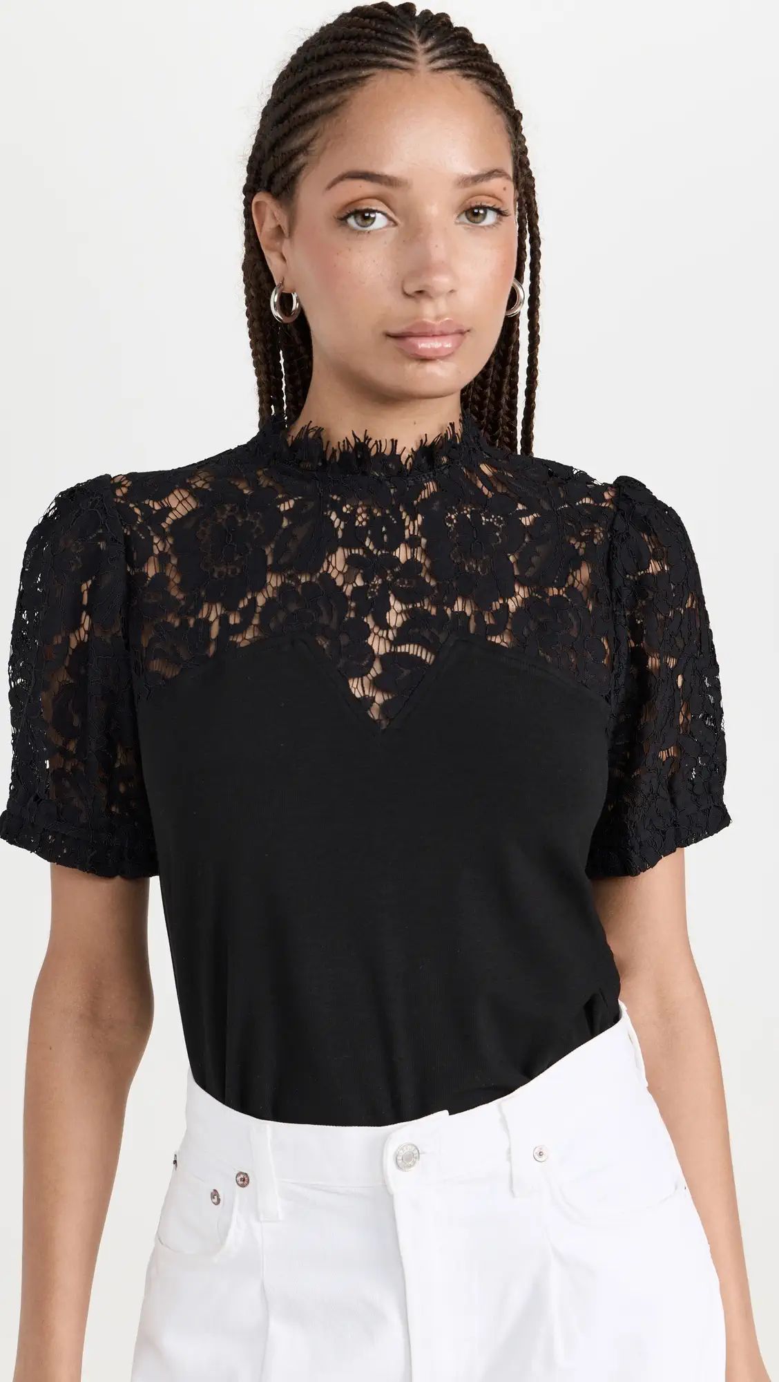 Generation Love Romina Lace Combo Top | Shopbop | Shopbop