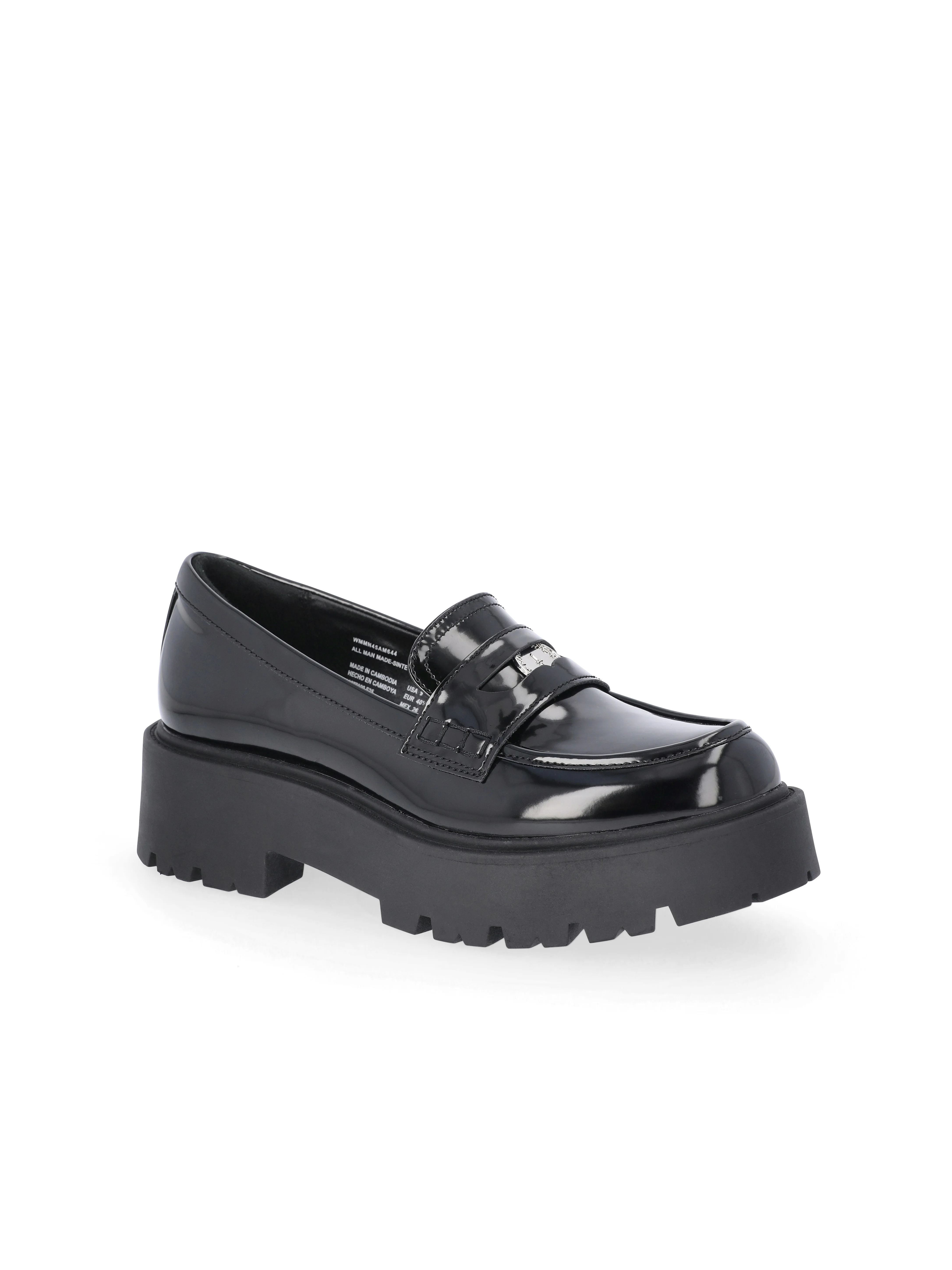 Madden NYC Women's Platform Lug Sole Coin Loafers | Walmart (US)