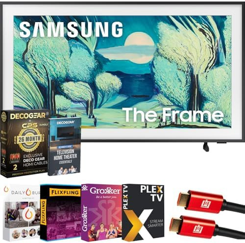 Samsung 50" The Frame LS03FA QLED 4K TV 2025 Art Mode, Vision AI | CPS Exclusive 26 Month Protect... | Amazon (US)
