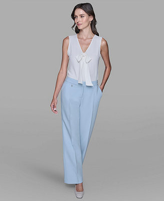 Women's Flared Invisible Zipper Pants | Macy's