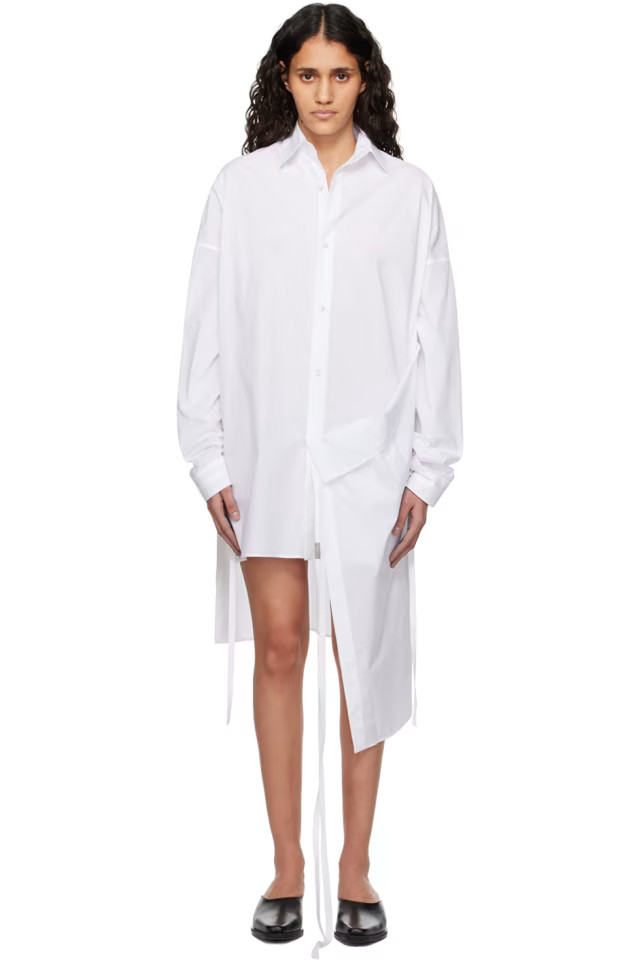 White Mala Midi Dress | SSENSE