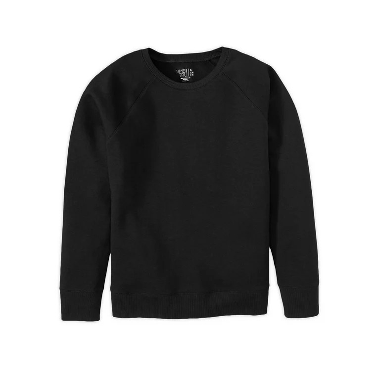 Time and Tru Women's Athleisure Women's Fleece Sweatshirt | Walmart (US)