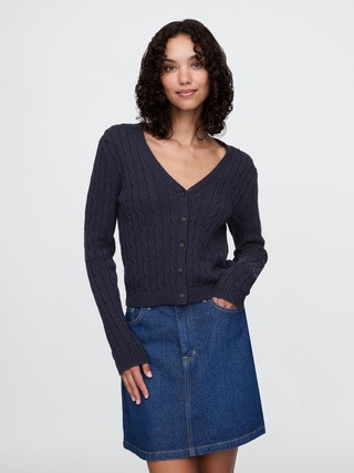 Cable-Knit Cardigan | Gap (US)