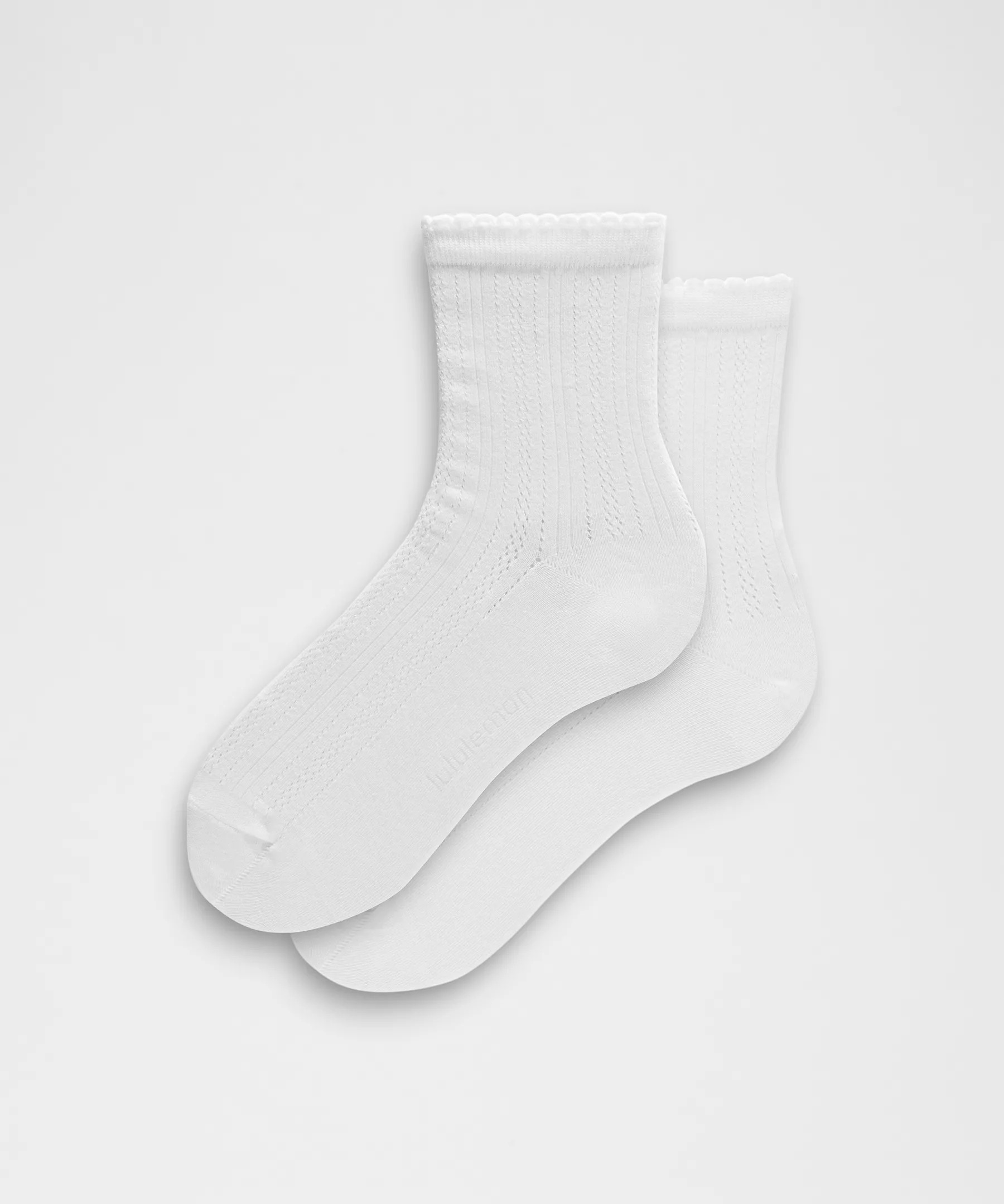 Unisex Pointelle Quarter Socks | Lululemon (US)