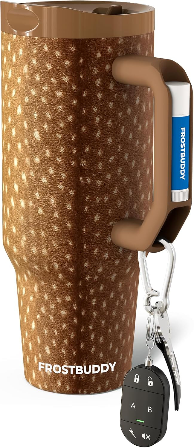 Frost Buddy Thicc Buddy 40oz Tumbler - Insulated Stainless Steel (Fawn1) | Amazon (US)