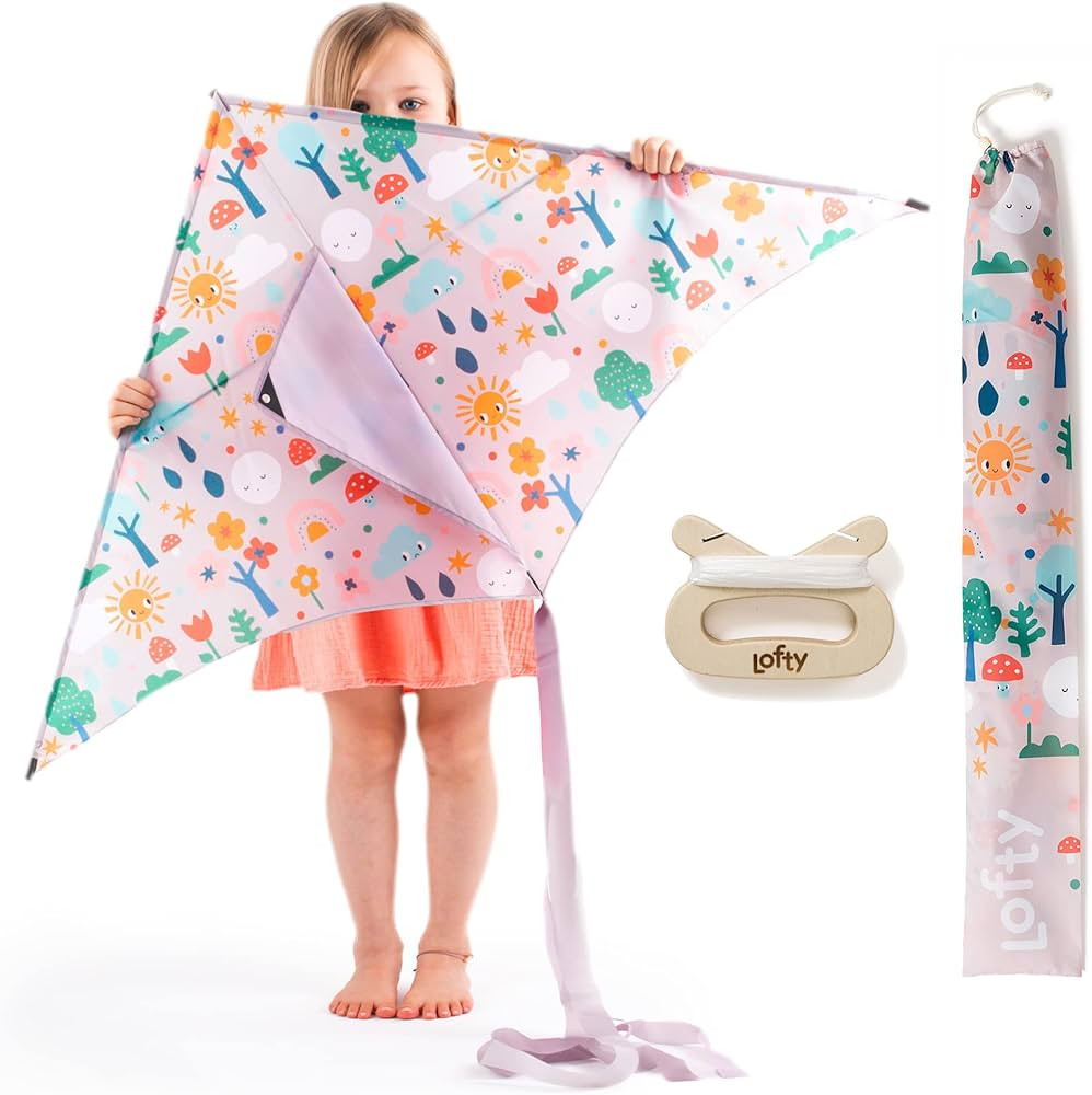 LOFTY Kite for Kids, Easy to Fly Kite for Children, A Kids Kite That Adults Will Love. Built to L... | Amazon (US)